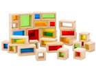 Bunte Fensterbausteine 32 tlg